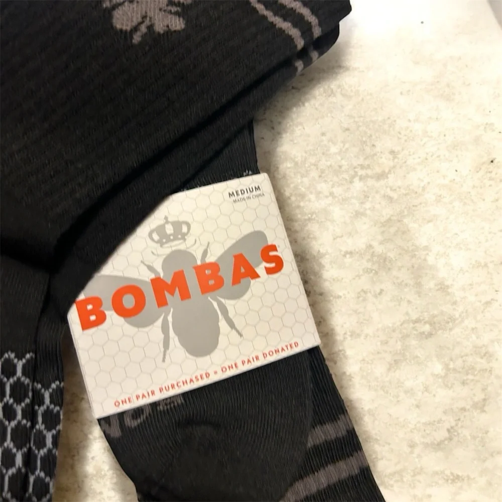 Bombas Black Socks. Medium. Women’s. NWT! New! 2 pairs of socks! BOGO! - Picture 7 of 14